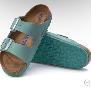 NWT BIRKENSTOCK ARIZONA SOFT FOOTBED 7-7.5 (38) M/N BERYL
